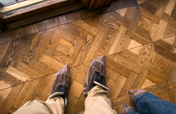 shoes under the bed