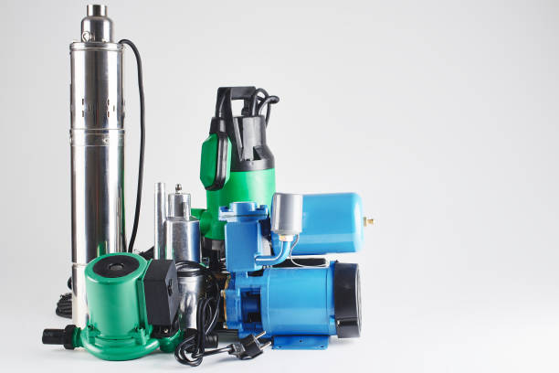 istock Various pumping equipment for heating and water supply on a white background isolated. 1093485936