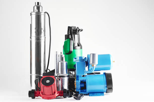 istock Various pumping equipment for heating and water supply on a white background isolated. 1093487664