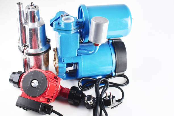 istock Various pumping equipment for heating and water supply on a white background isolated. 1093490248