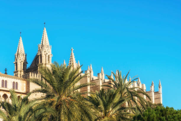 istock Ancient Cathedral in Palma de Mallorca, Balearic islands, Spain 1093490626