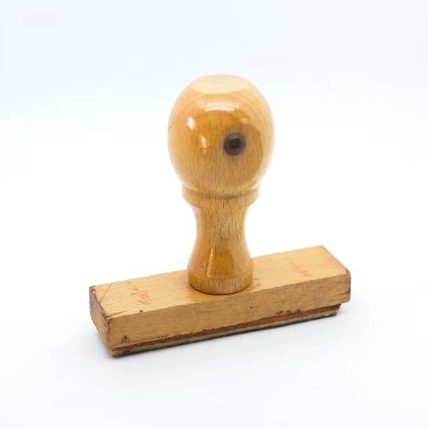istock Shot to some wooden stamping tools over white background 1093496826