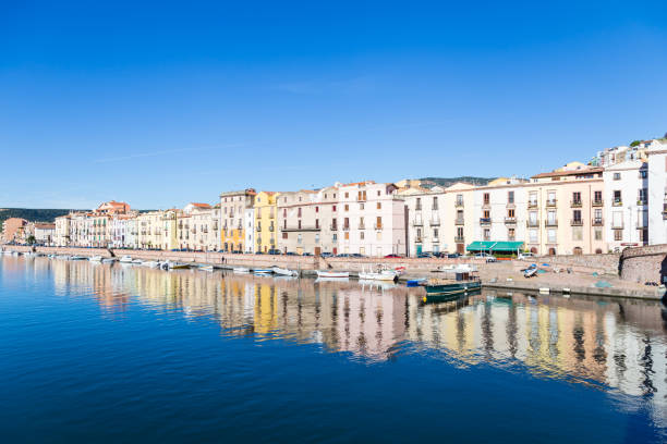 istock Cityscape Bosa in Sardinia 1093510402