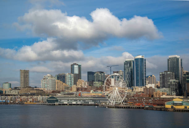 istock Seattle skyline from Bainbridge island ferry 1093514706