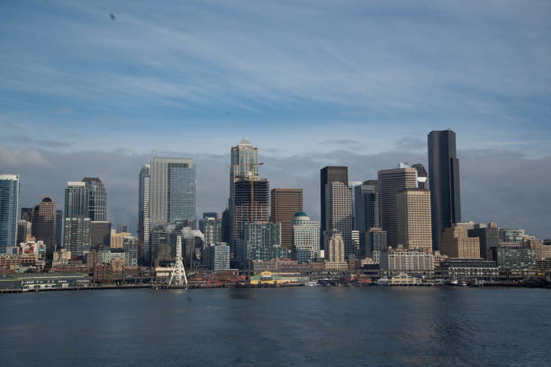 istock Seattle skyline from Bainbridge island ferry 1093514724
