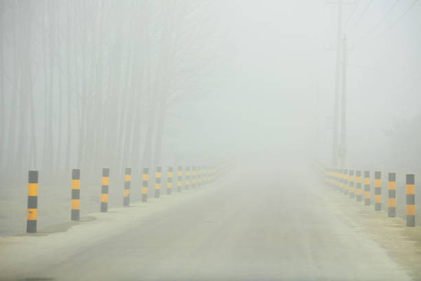 istock Walking on a foggy highway 1093518298