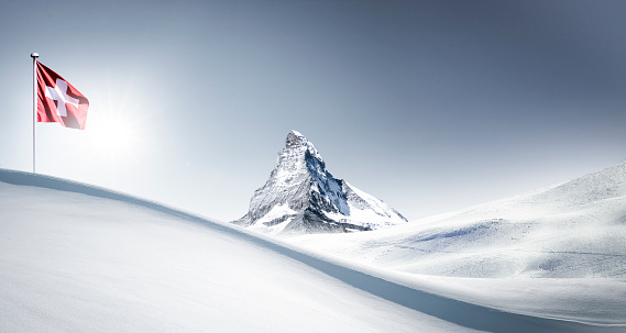 Matterhorn in Wintertime