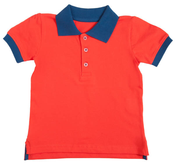 istock A polo neck t-shirt on white background 1093528264