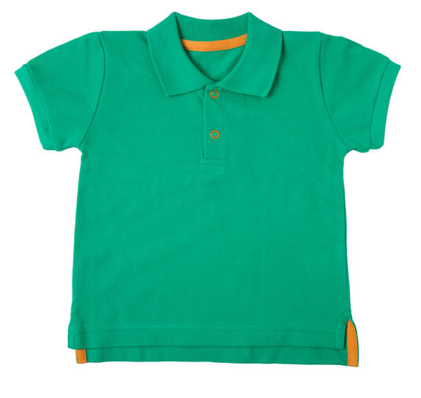 istock A polo neck t-shirt on white background 1093528746