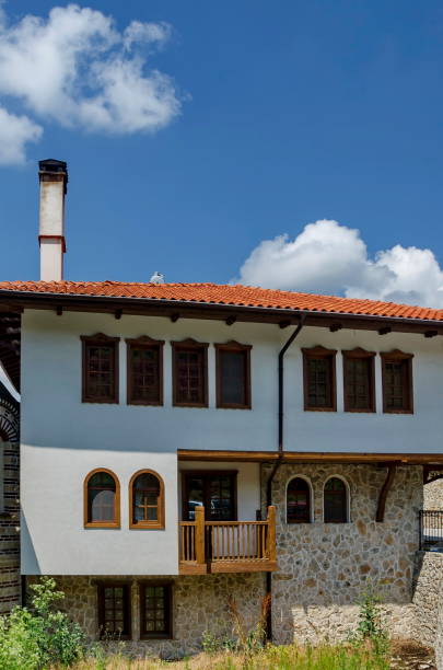 istock Fragment of new monastery building 1093531286