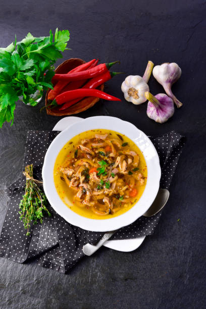 istock traditional tripe soup in polish style with beef and vegetables 1093549172