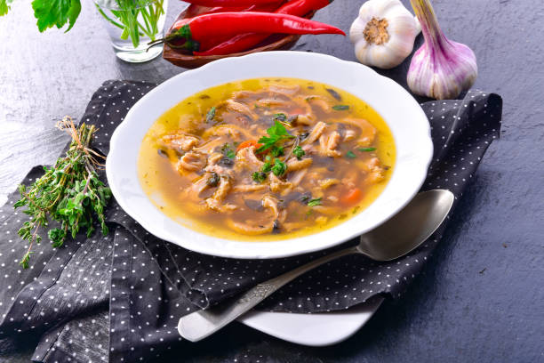 istock traditional tripe soup in polish style with beef and vegetables 1093550216