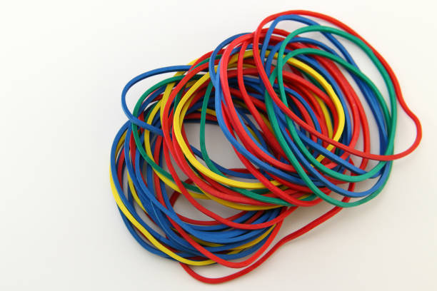 istock Colorful background rainbow colors rubber bands loom 1093551624