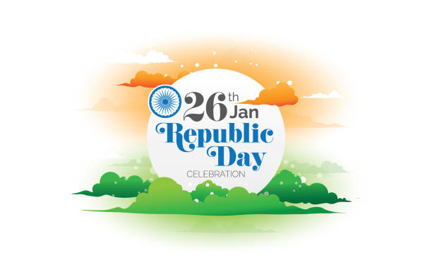 Indian Republic Day Celebration Poster Design Indian Republic Day Celebration Poster Design Background Template Illustration number 26 stock illustrations