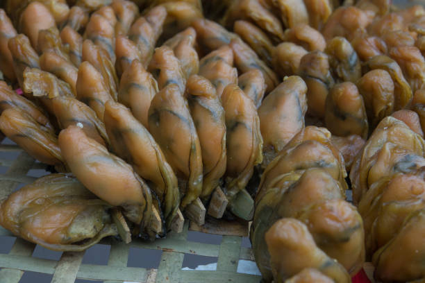 istock Semi-dried oysters in Hong Kong 1093559240
