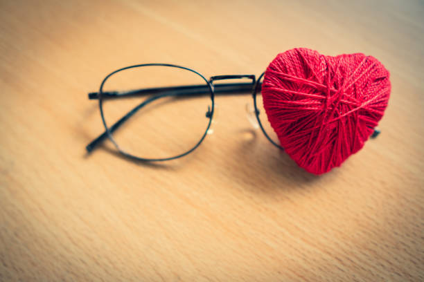 istock Red heart placed on the wood 1093559716