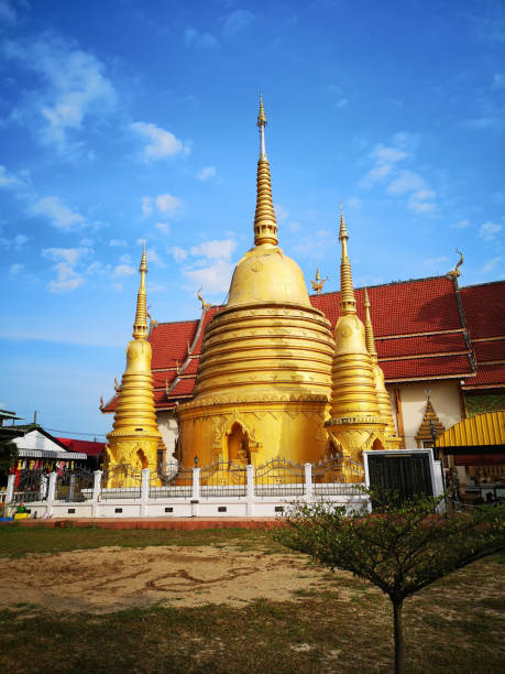 istock temple and blue sky in chiang rai Thailand 1093563812