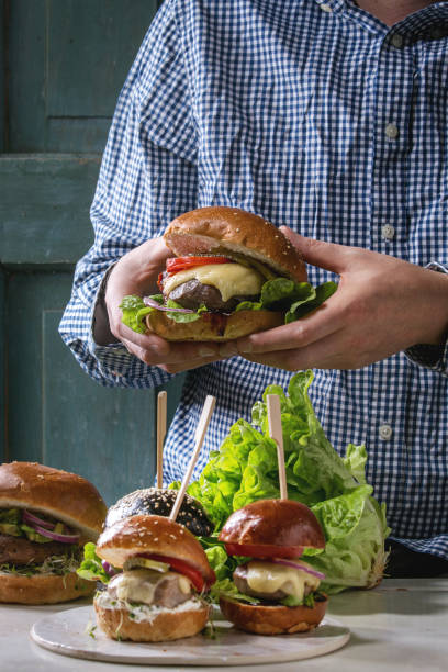 istock Homemade burgers variety 1093564170