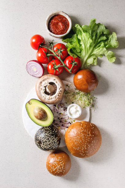 istock Ingredients for burgers 1093564184