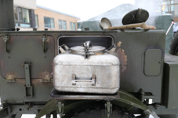 istock Part of military field kitchen 1093564304