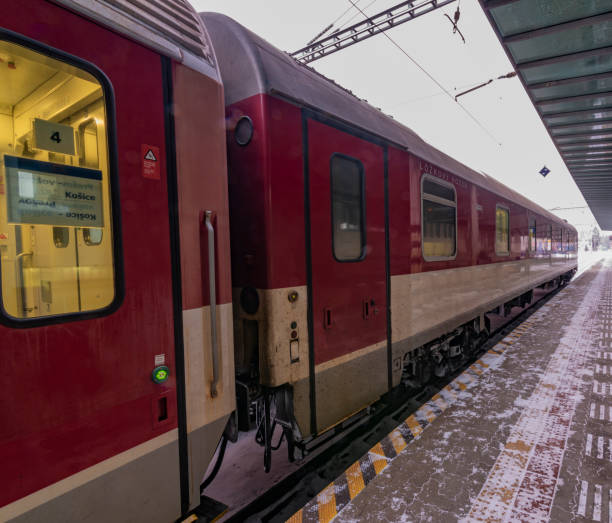 istock Sleeping night train on end of long way in Presov 1093568040