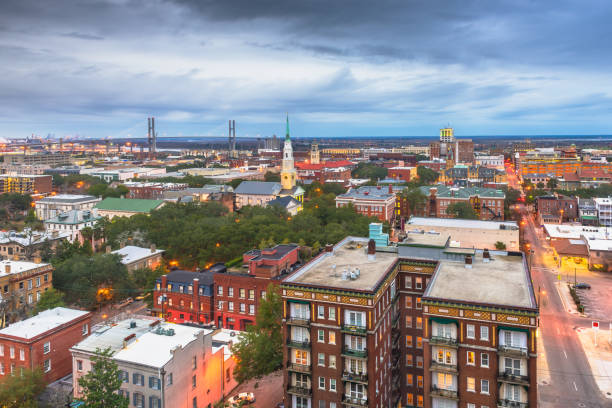 istock Savannah, Georgia, USA Downtown 1093575412