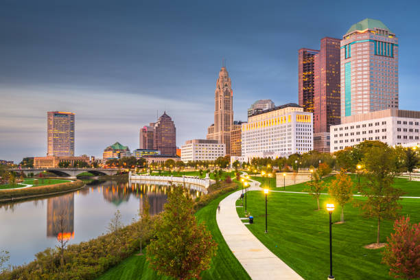 istock Columbus, Ohio, USA skyline on the river 1093575844