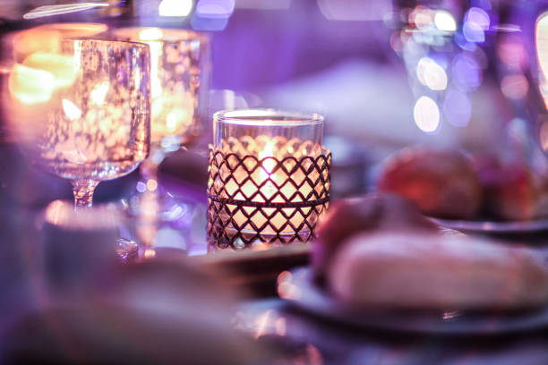 istock Table set for an event party or wedding reception 1093578316