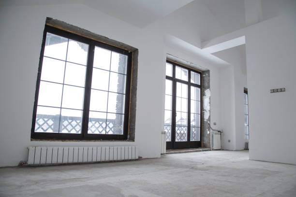 istock Repair work in the room with large windows. 1093581896