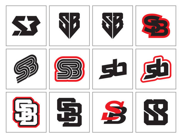Sb Script Monogram 5,300+ Letter S Monogram Stock Illustrations, Royalty-Free Vector ...