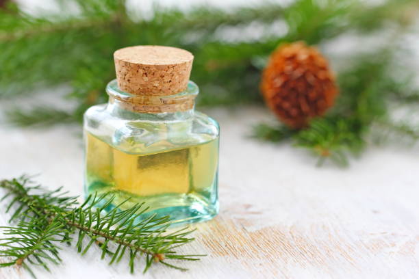 istock Essential aroma oil witn needle smell 1093590362