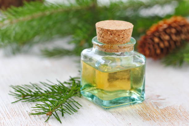 istock Essential aroma oil witn needle smell 1093590398