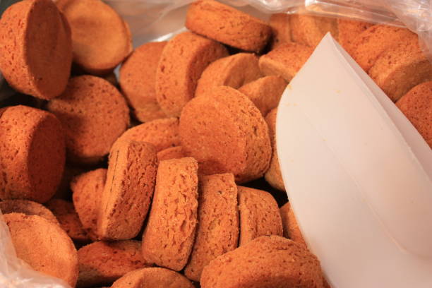 istock Shortbread biscuits Market stall  Bretagne 1093595824
