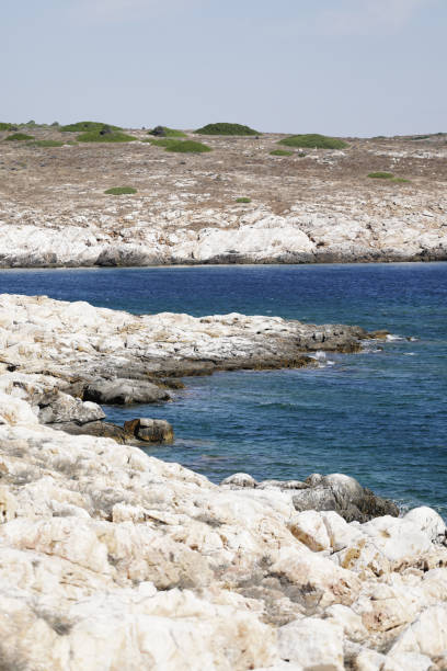 istock Rocky coastline at Egean sea 1093596922