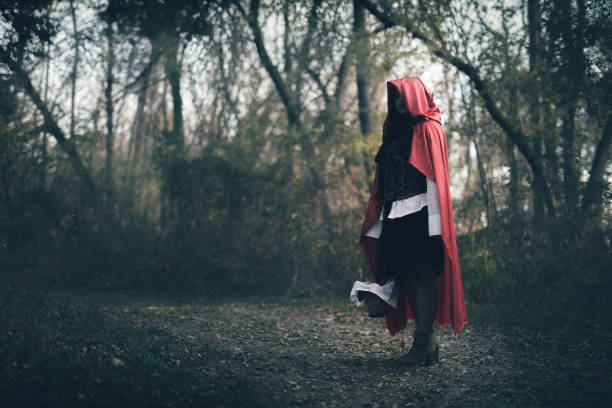 istock Little red riding hood 1093600466