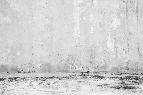 istock Old grunge abstract background texture White concrete wall 1093602742