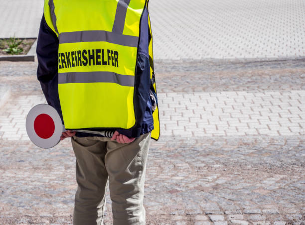 istock Traffic assistance on a street 1093607882