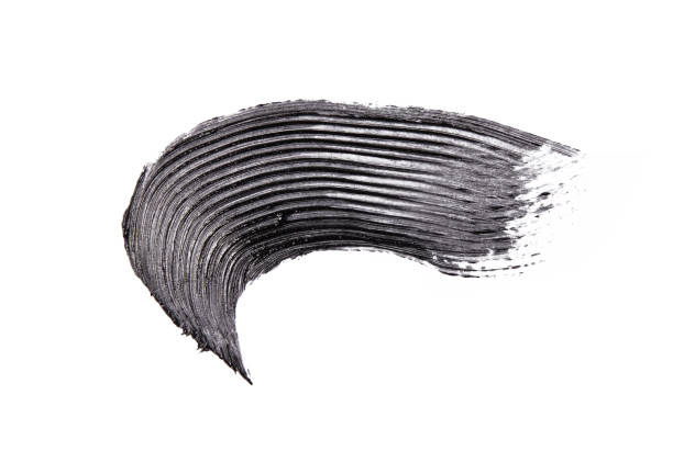 istock Black mascara brush strokes 1093608602