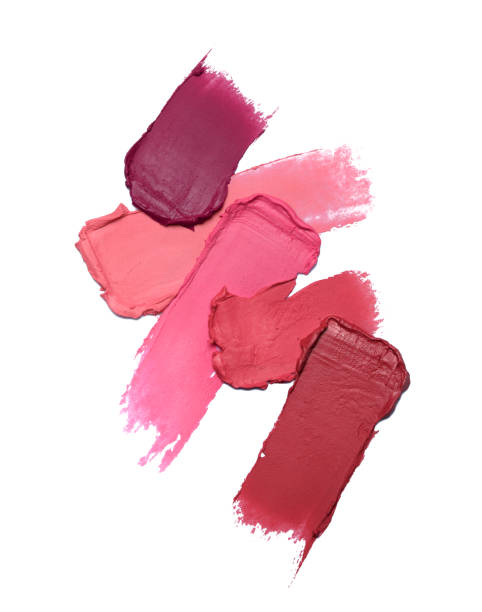istock Collection of smudged lipsticks 1093609880