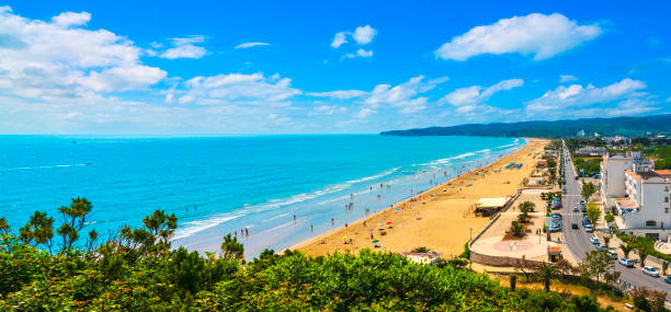 Wild beach in the coastal natural Park of Rimigliano, established in 1973 and entirely included in the province of Livorno
