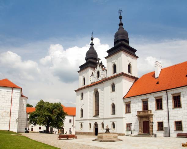 istock Basilica St Procopius in Trebic monastery Czech Republic 1093620496