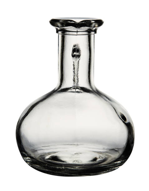 istock Glass bottle isolated on white background. 1093622466