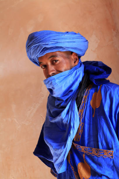 Maroccan young man portrait stock photo