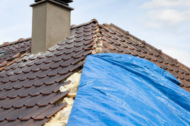istock renovation of a brick tiled roof 1093637312