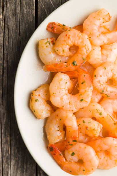 istock Tasty marinated shrimps 1093640798
