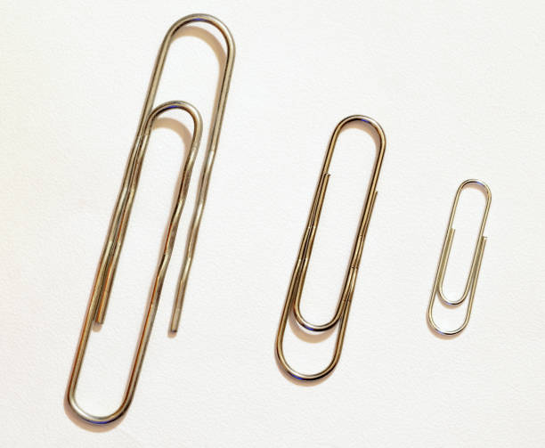 istock The paper clip is used to fasten paper sheets. 1093644230