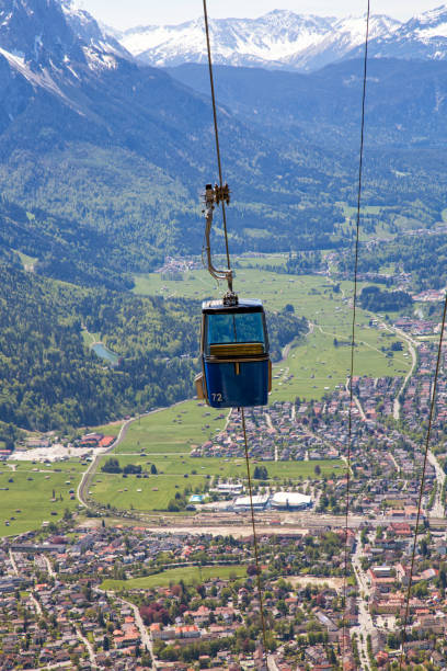 istock Overhead cable car in Garmisch-Partenkirchen, Germany 1093645302