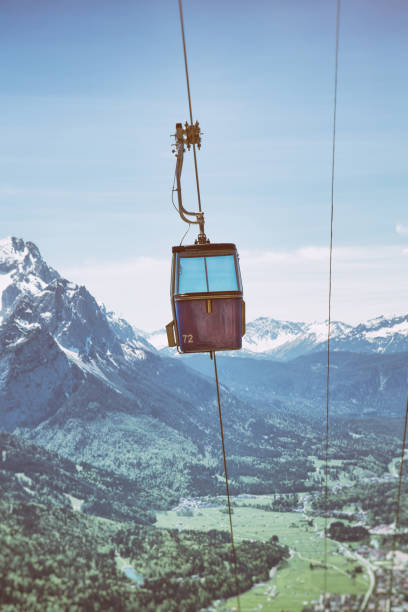 istock Overhead cable car in Garmisch-Partenkirchen, Germany 1093645370