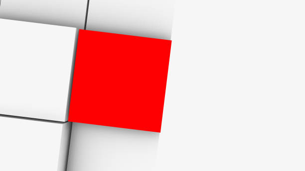 istock 3d illustration, abstract geometric volumetric background 1093651968