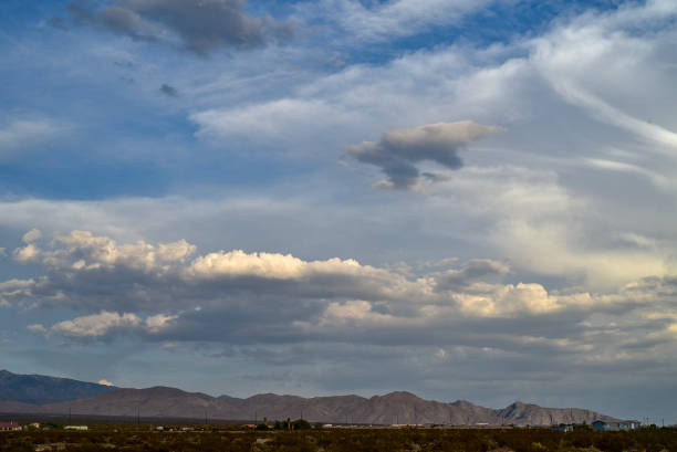 istock cloudscape over desert town of Pahrump, Nevada 1093659230